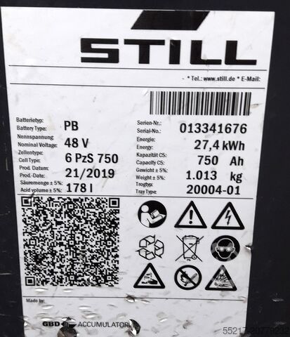 Gabelstapler / ID-Nr. V00041 STILL RX20 - 18 P