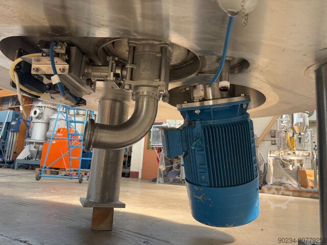 Gebrauchter Winkworth PV3000 3.000 Liter Edelstahl-Prozessbehälter WINKWORTH PV3000