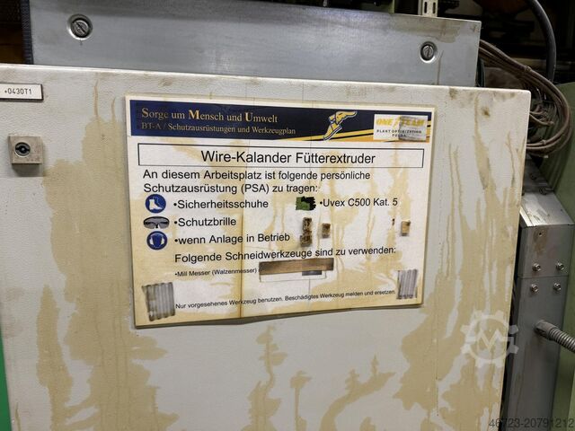 4-Walzen-Drahtkalanderlinie Comerio