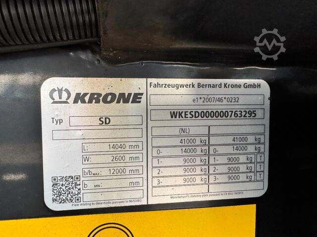 Kühl-/Tiefkühltransport Krone THERMO KING STUURAS DHOLLANDIA SAF