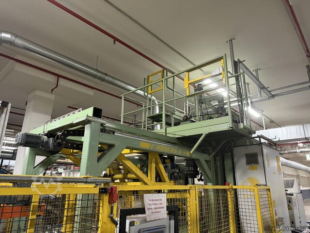 Automatische horizontale Reifenschleifer Matteuzzi RRM45-1