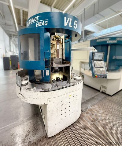 Vertikaldrehmaschine HARDINGE EMAG VL5