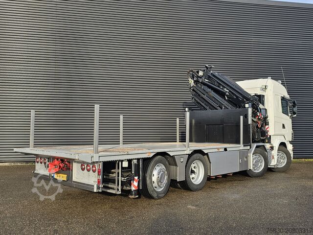 Kranwagen Scania R480 8X2 / HMF 60 t/m + JIB / RETARDER