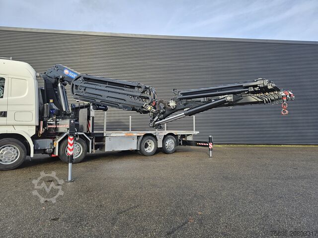 Kranwagen Scania R480 8X2 / HMF 60 t/m + JIB / RETARDER