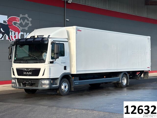 Box truck MAN TGL 10.220 4x2 BL Koffer/LBW/EBA/LGS