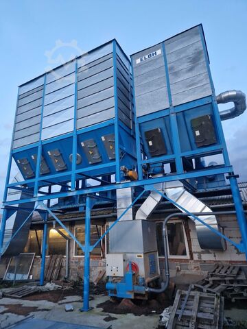Zentrale Absauganlage mit Rekuperazion ELBH 45.000 m3/hr