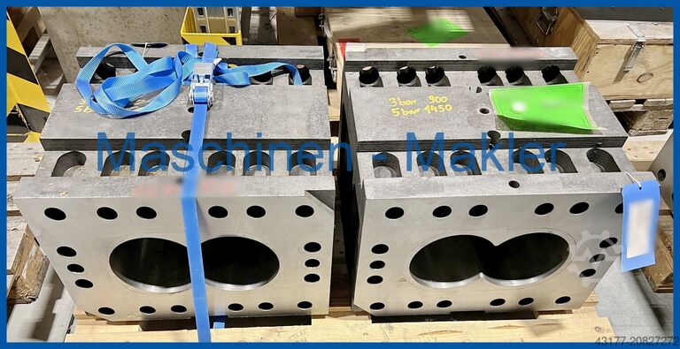 Compoundieranlage Extruder Entgasung COPERION ( Werner & Pfleiderer ) ZSK 170 Doppelschnecken