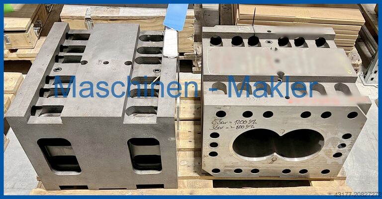 Compoundieranlage Extruder Entgasung COPERION ( Werner & Pfleiderer ) ZSK 170 Doppelschnecken