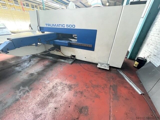 Punching and nibbling machine Trumpf 500R 1600