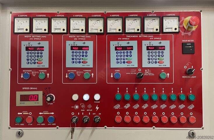 Hobel- und Kehlautomat Leadermac Thundermac 923T 150m/min  not Weinig