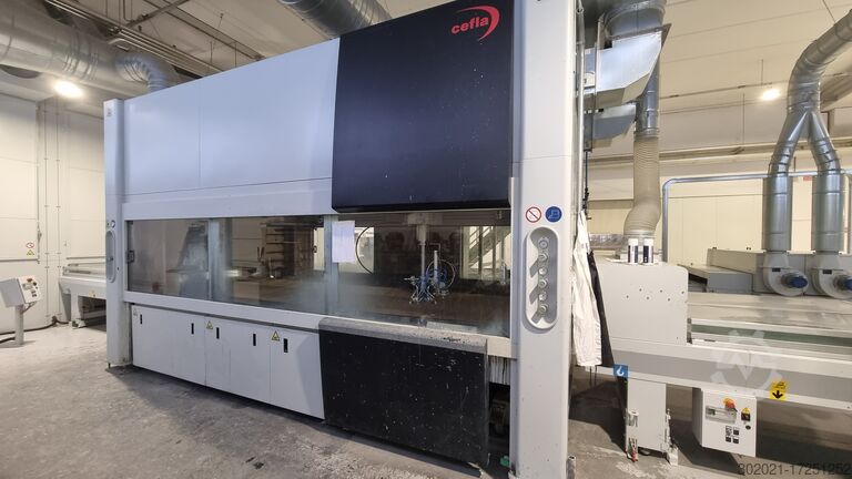 Automatic Painting Line – Cefla Cefla Linea Automatica Verniciatura