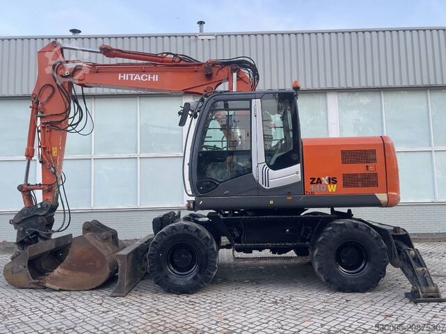 Wheel excavator Hitachi ZX 140 W-3