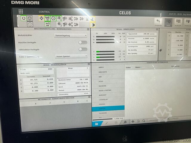 CNC-Dreh- und Fräszentrum DMG MORI NLX 2000 Y 500