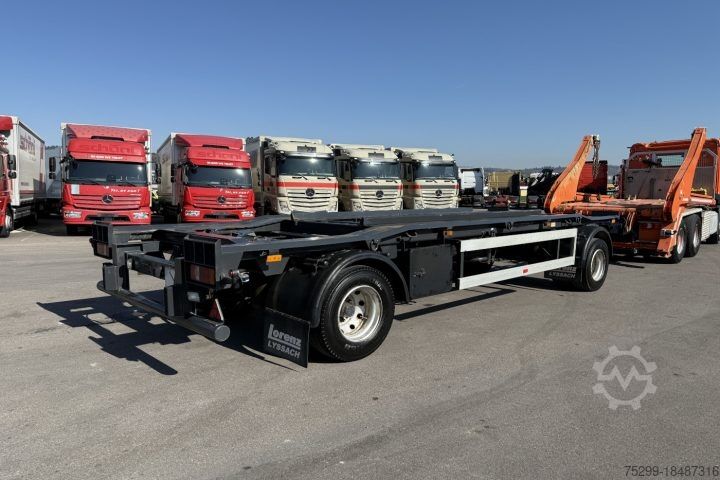 Swap chassis trailer  HKM Muldenanhänger / Swiss-Vehicle