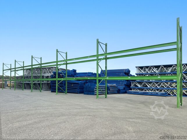 Pallet racking Voest approx. 22 linear meters, used VOEST-ALPINE Palettenregal