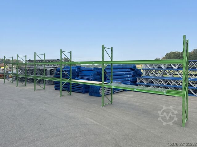 Pallet racking Voest approx. 22 linear meters, used VOEST-ALPINE Palettenregal