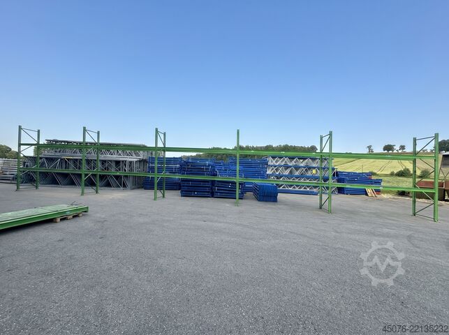 Pallet racking Voest approx. 22 linear meters, used VOEST-ALPINE Palettenregal
