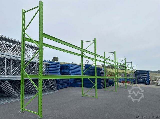 Pallet racking Voest approx. 22 linear meters, used VOEST-ALPINE Palettenregal