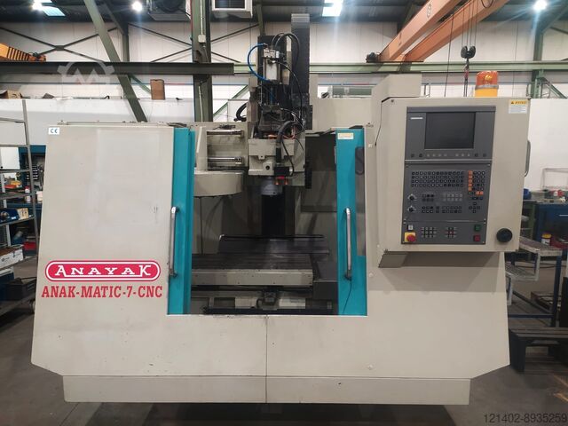 3-Axis machining center ANAYAK ANAK-MATIC-7-CNC
