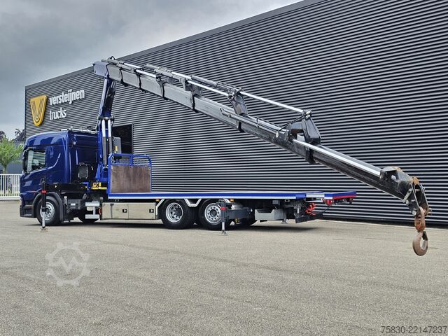 Loading platform Scania G500 6x2 / FASSI 45 t/m  CRANE / KRAN / GRUA