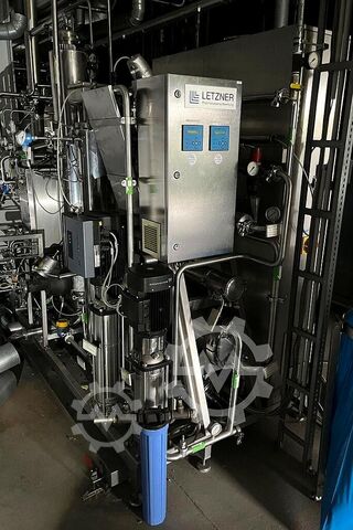 Water treatment plant LETZNER UO-EDI Tank & Ring
