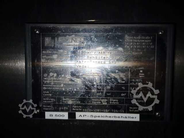 Water treatment plant LETZNER UO-EDI Tank & Ring