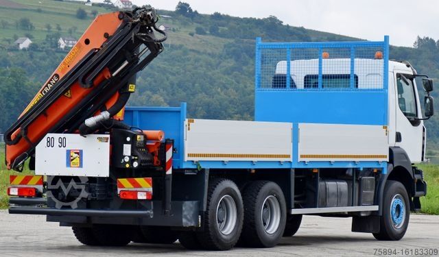Autokran RENAULT KERAX 370 *PK 16502 + FUNK / 6x4 * TOP