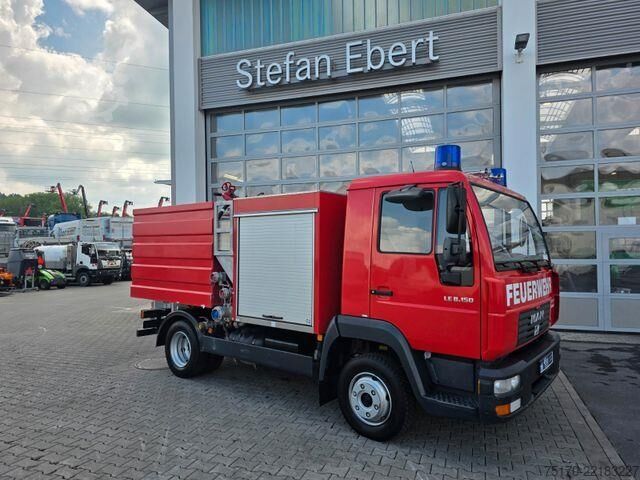 MAN LE 8.150 foam extinguishing vehicle 2,500L SLF 25/25 MAN LE 8.150 Schaum-Löschfahrzeug 2.500L SLF 25/25