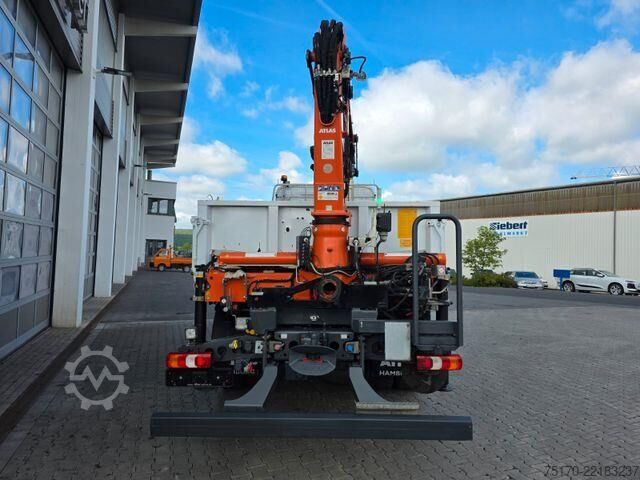 Tipper Mercedes-Benz Arocs 1835 KK Heckkran Atlas 126.3E-A3L Funk