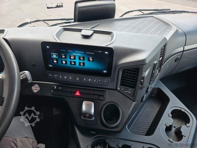 Tipper Mercedes-Benz Arocs 1835 KK Heckkran Atlas 126.3E-A3L Funk