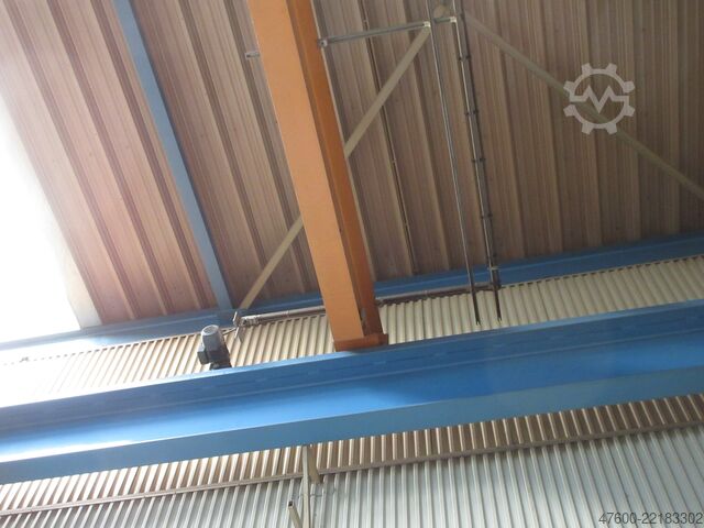 Overhead crane, crane, hall crane, track gauge 14,000 mm Demag Hallenkran Brückenkran Kran 3,2t Kran Seilzug PLV 3200Kg Spur 14m Hub 6m