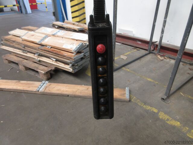 Overhead crane, crane, hall crane, track gauge 14,000 mm Demag Hallenkran Brückenkran Kran 3,2t Kran Seilzug PLV 3200Kg Spur 14m Hub 6m