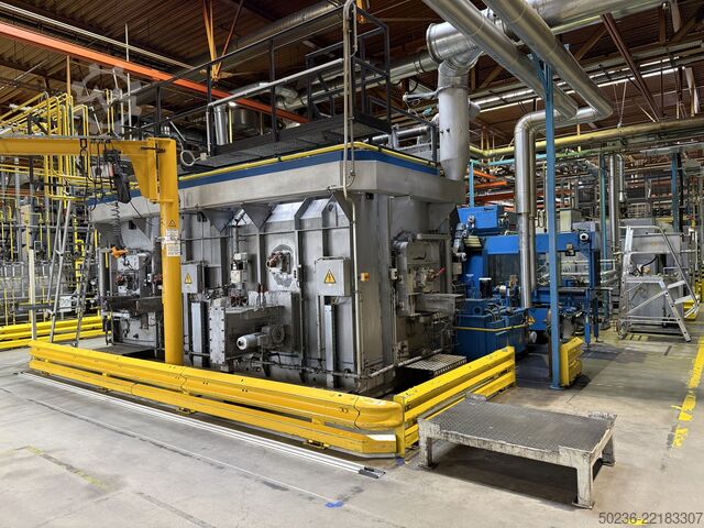Durchstoßofenanlage Aichelin DHLG-50/50/50