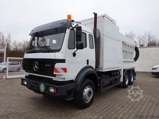 Vacuum tank truck MERCEDES-BENZ 2527 Saugbagger. RSP