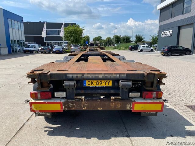 Container transport Krone SD Chassis / ADR / 2x Extendable / MB + Disc / ...