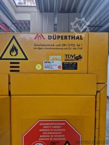 Hazmat locker Düperthal FWF90