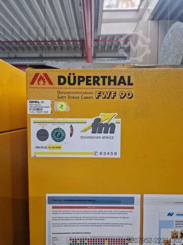 Hazmat locker Düperthal FWF90