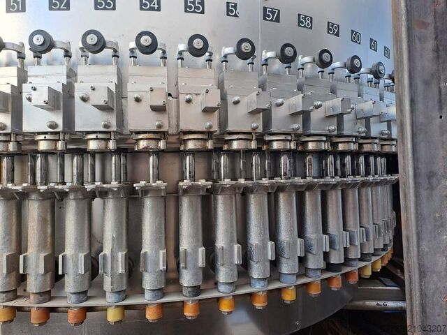 Triblok Volumetrische Abfüllmaschine KHS EV-VF 80 + FR-EM 45 + ALCOA KUPI 10/540