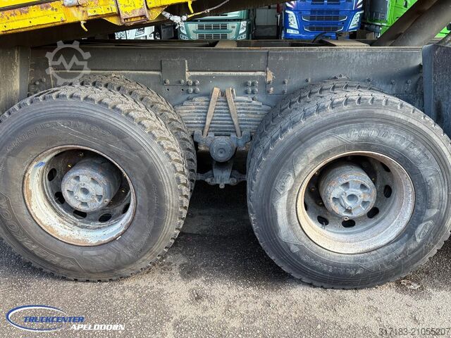 Fahrgestell mit Fahrerhaus Scania P124-420 8x4 Naafreductie, Bladgeveerd, Handges...