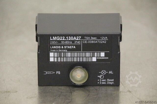 Burner control unit Landis & Staefa LMG22.130A27