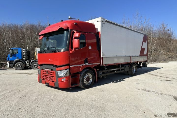 LKW mit Pritsche & Plane Renault T460.18 4x2 Plane Hebebühne / Swiss-Vehicle