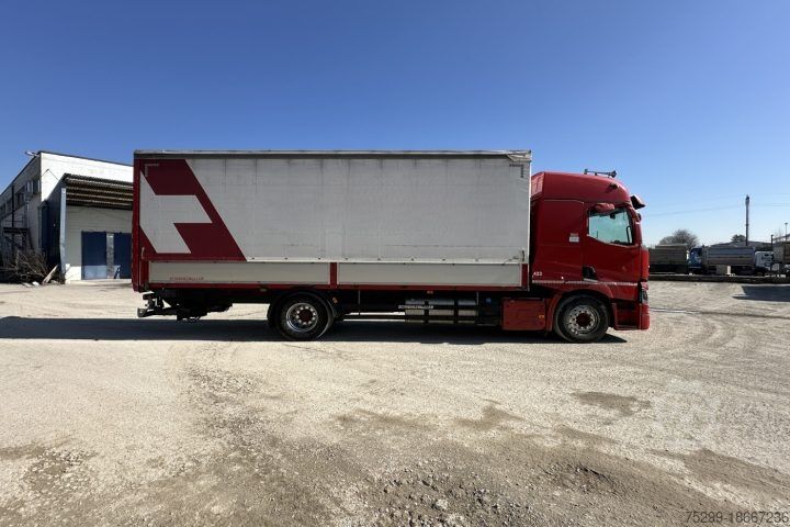 LKW mit Pritsche & Plane Renault T460.18 4x2 Plane Hebebühne / Swiss-Vehicle