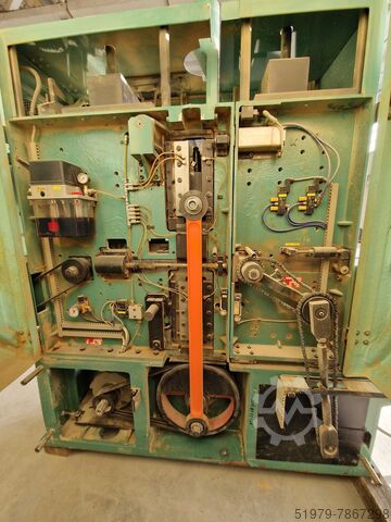 Thin cut Frame saw with moulding heads NEVA TR88 Orbit Plus