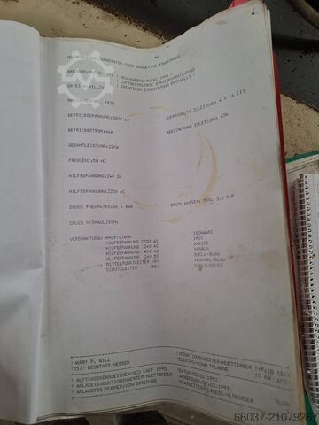 Härteanlage - Induktion Hüttinger 