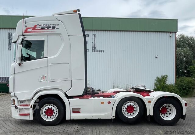 Standard SZM SCANIA S 590 6x2 V8 Lift Hydraulik Leder Voll