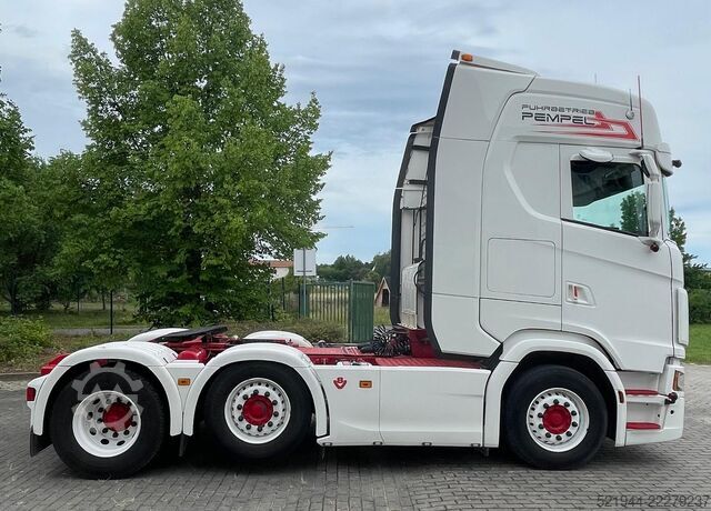 Standard SZM SCANIA S 590 6x2 V8 Lift Hydraulik Leder Voll