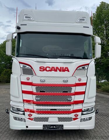Standard SZM SCANIA S 590 6x2 V8 Lift Hydraulik Leder Voll