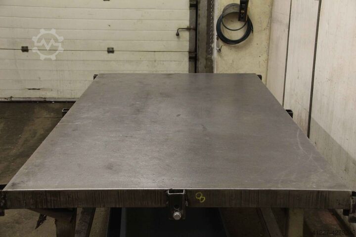 Clamping plate Stahl 2285/1250/780 mm