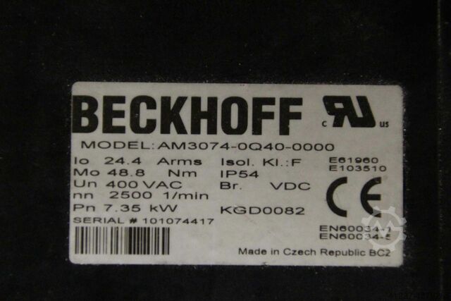 Linear rails with servo drive BJM Verfahrweg 2430 mm