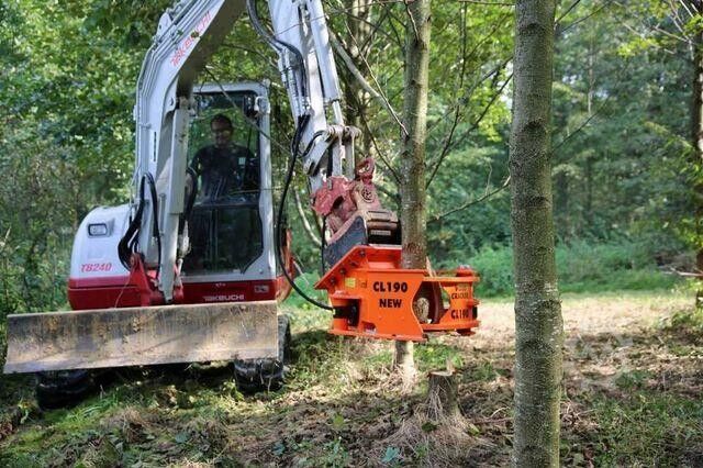 Baumaschine Westtech Woodcracker CL190 Fällkopf Fällgreifer